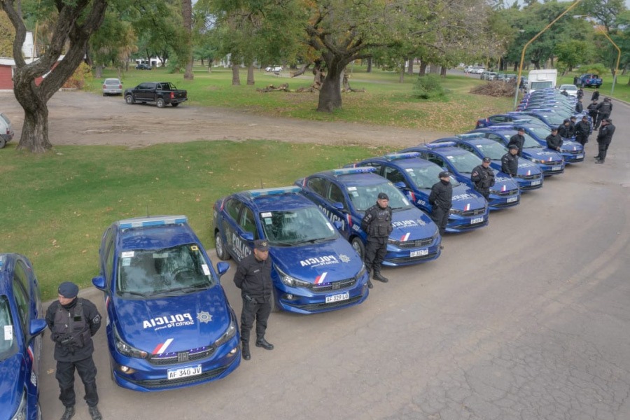 Invirtieron 12 millones de pesos  para equipar fuerzas de seguridad