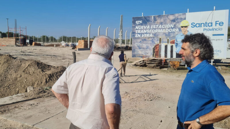 Vera | Desarrollan obras eléctricas en el norte santafesino