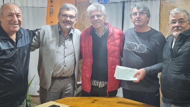Instituciones de Romang recibieron ayudas económicas