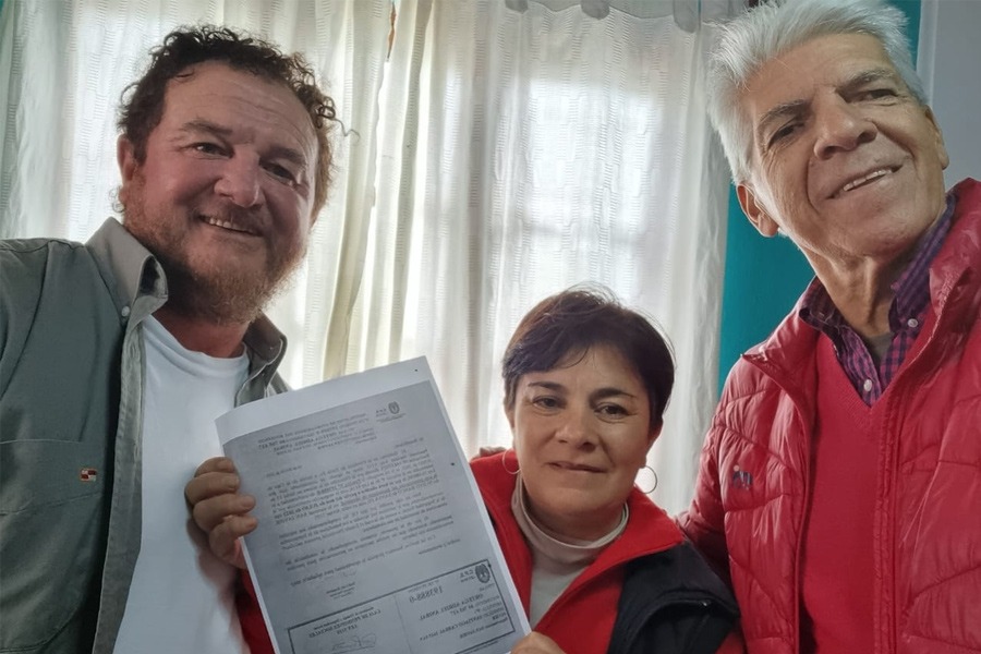 San Javier | Entregan la primera pensión para capacitación