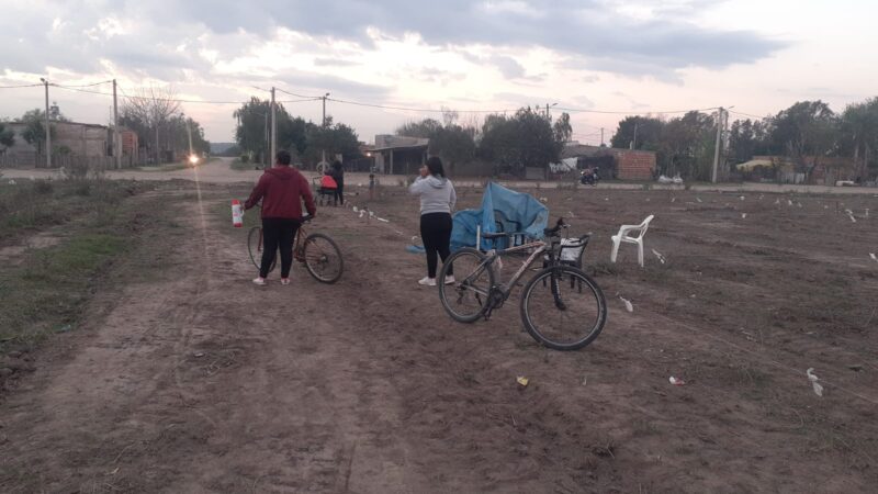 Siguen las usurpaciones en Barrio Guadalupe Sur