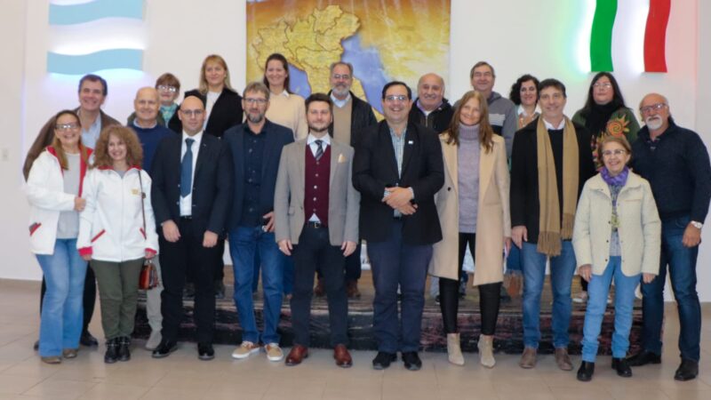 Reconquista fortalece alianza con la comunidad italiana