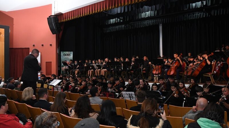 Más de 100 niños y jóvenes protagonizaron “Concertados”