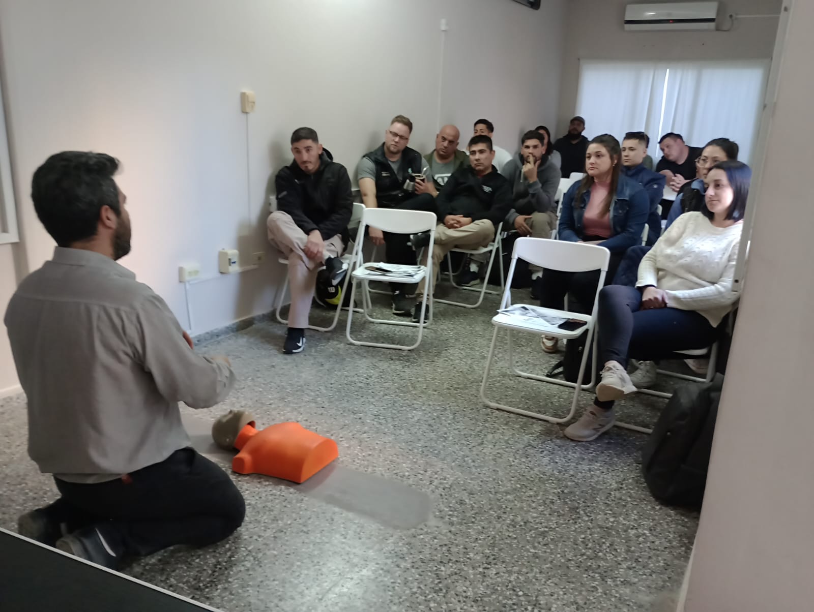Capacitaron a 500 personas en primeros auxilios