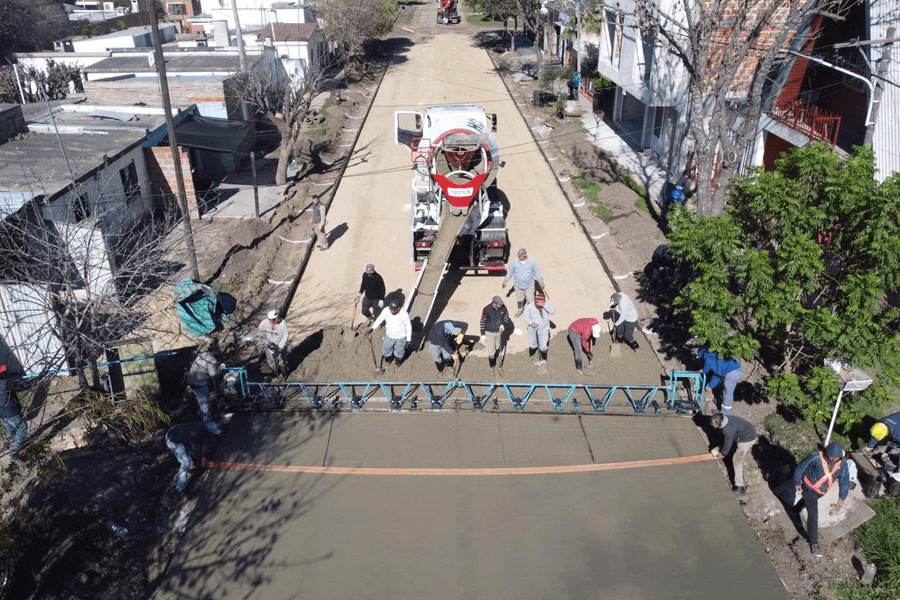Romang: Programa de pavimento urbano