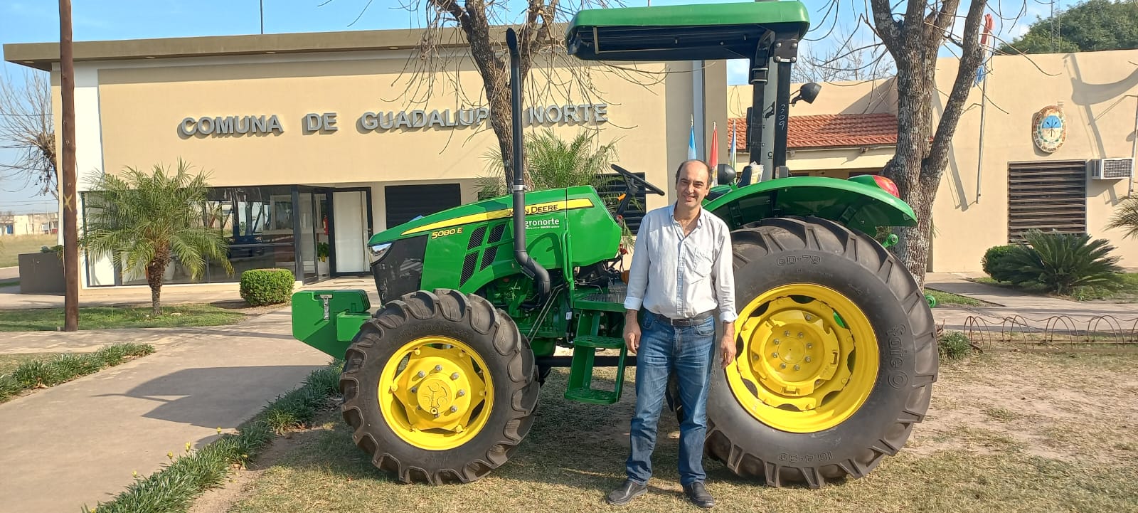 Guadalupe Norte| La comuna compró un tractor nuevo
