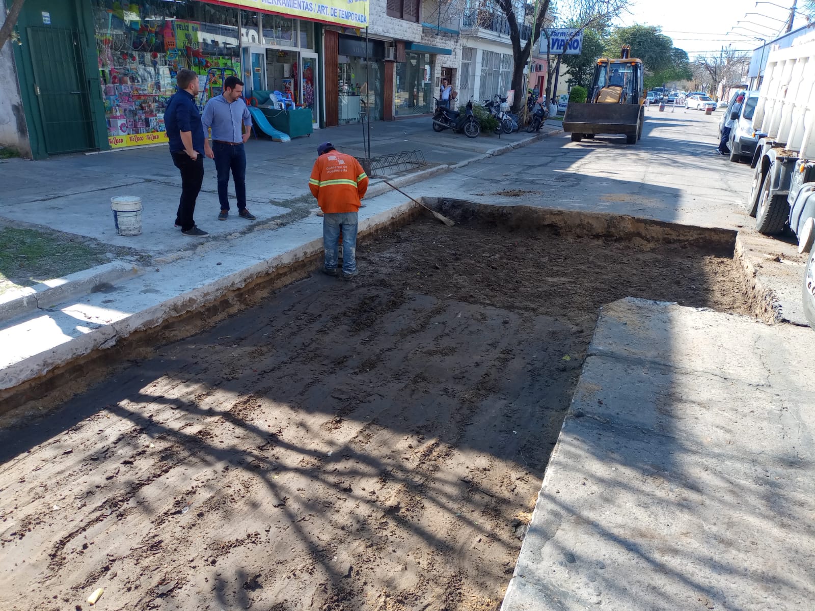 SERVICIOS | Plan integral de bacheo en Avellaneda