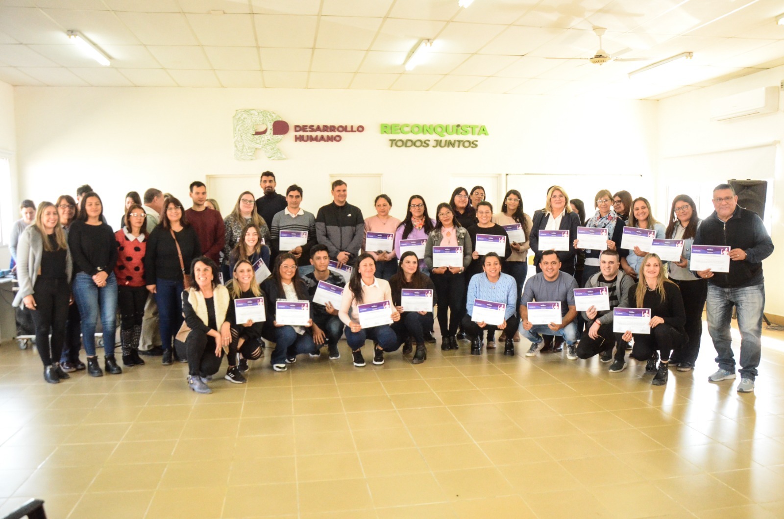 Reconocimiento a la formación en Ley Micaela