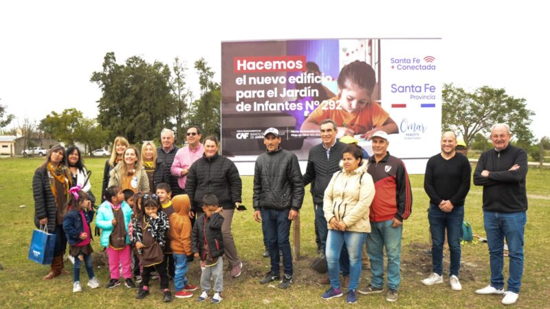 Inauguraron el edificio del Jardín 292 «Juanito Laguna»