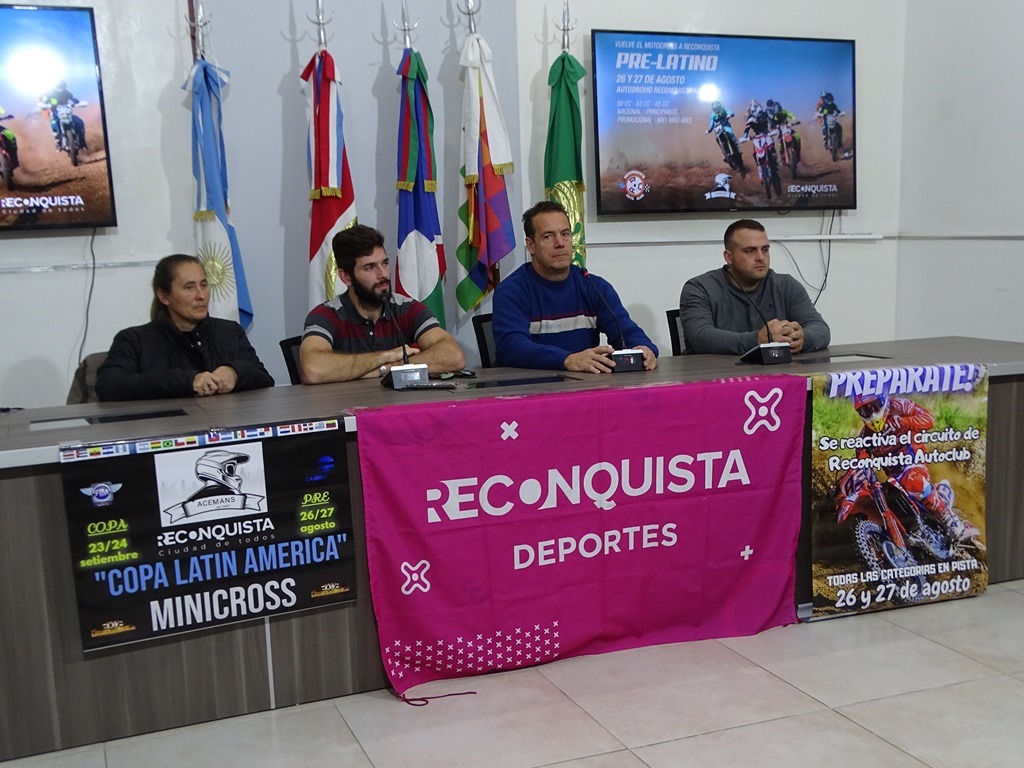 Lanzamiento del Pre Latino de Motocross