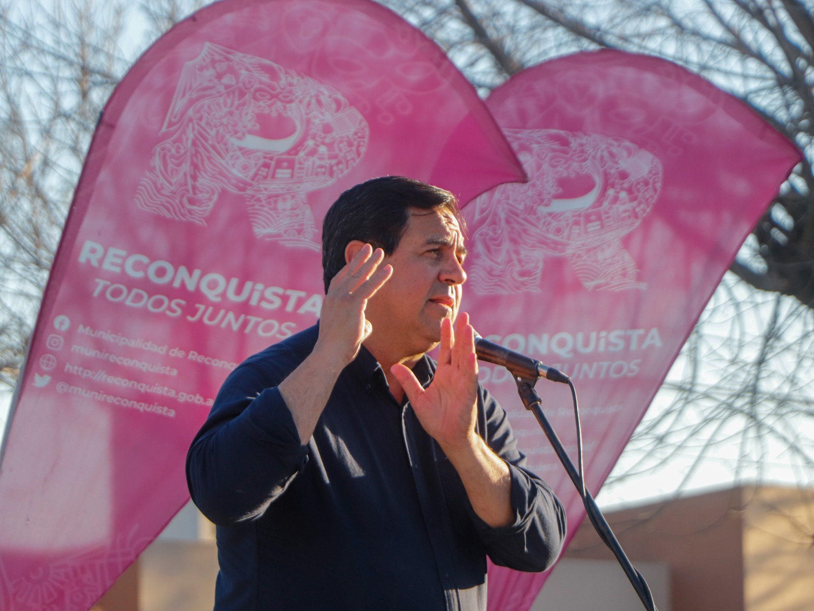 Inauguraron la obra del Plan de Drenajes pluviales