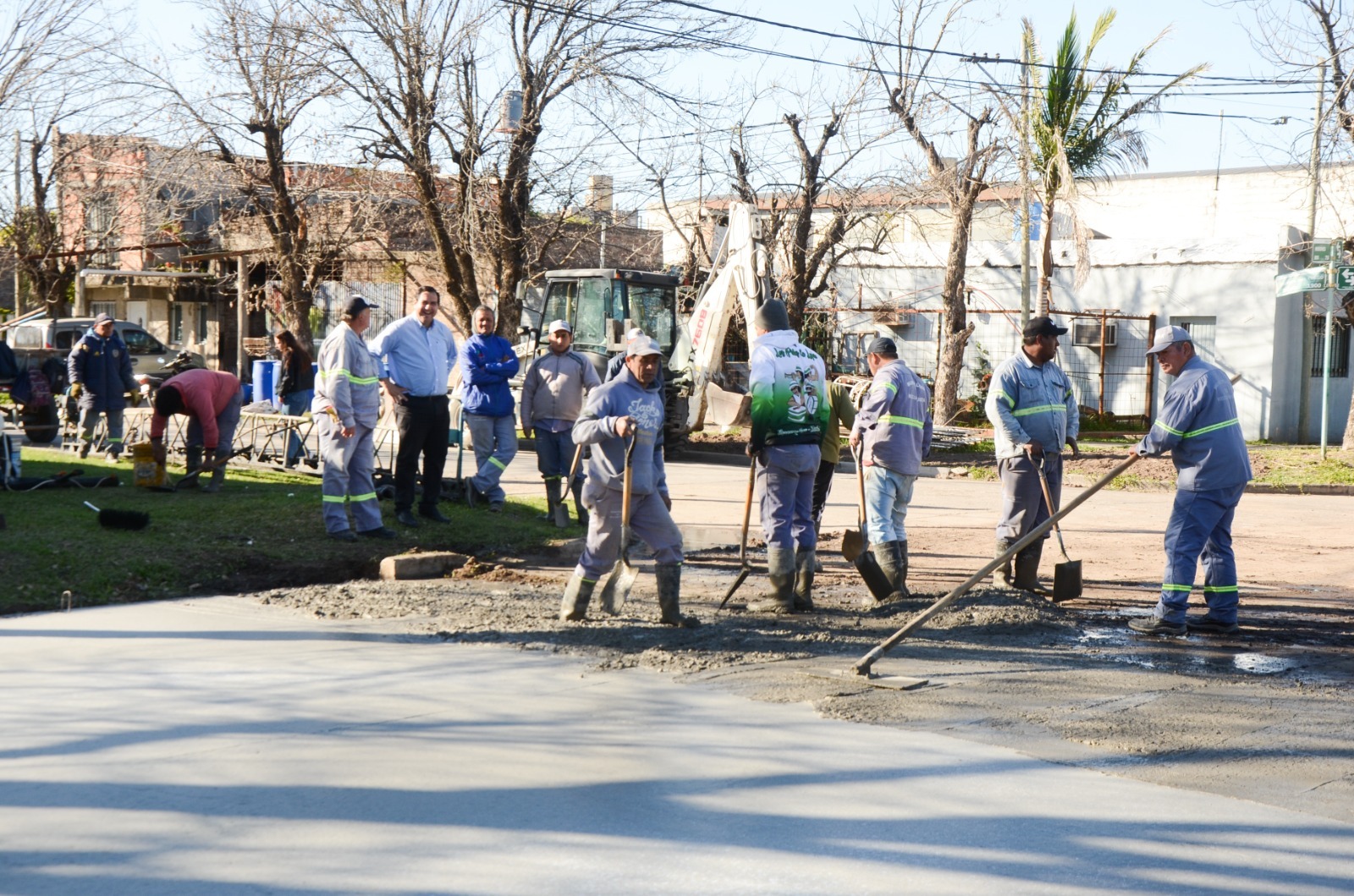 El gobierno avanza con el plan estratégico de pavimentación