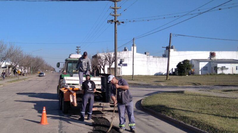 Avellaneda avanza con su Plan integral de bacheo y tomado de fisuras