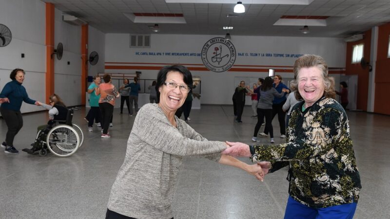 Las personas mayores más activas que nunca en Avellaneda
