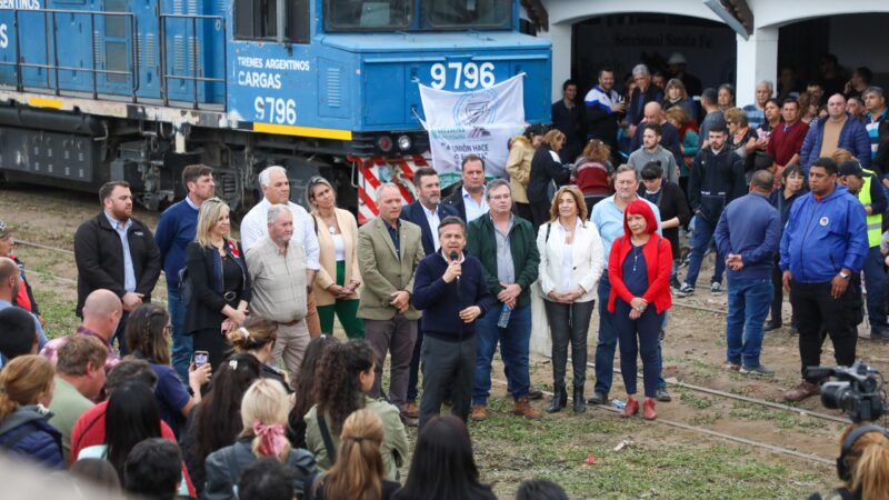 Realizaron pruebas de vías del tren de pasajeros Santa Fe – Laguna Paiva