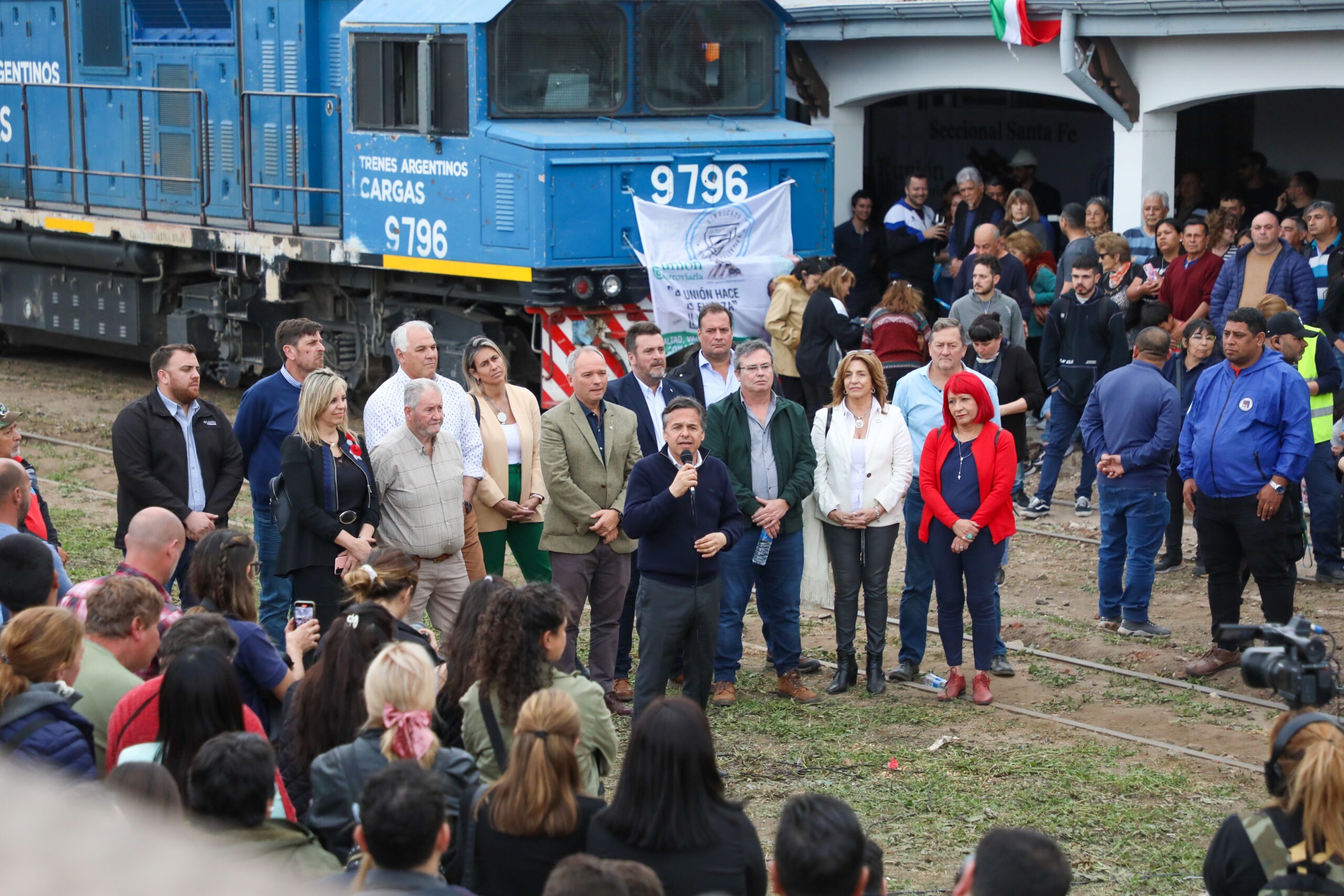 Realizaron pruebas de vías del tren de pasajeros Santa Fe – Laguna Paiva