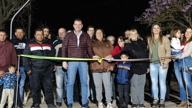 Nueva iluminación led para Barrio Estación de Malabrigo