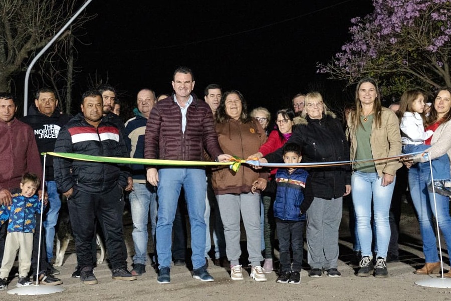 Nueva iluminación led para Barrio Estación de Malabrigo