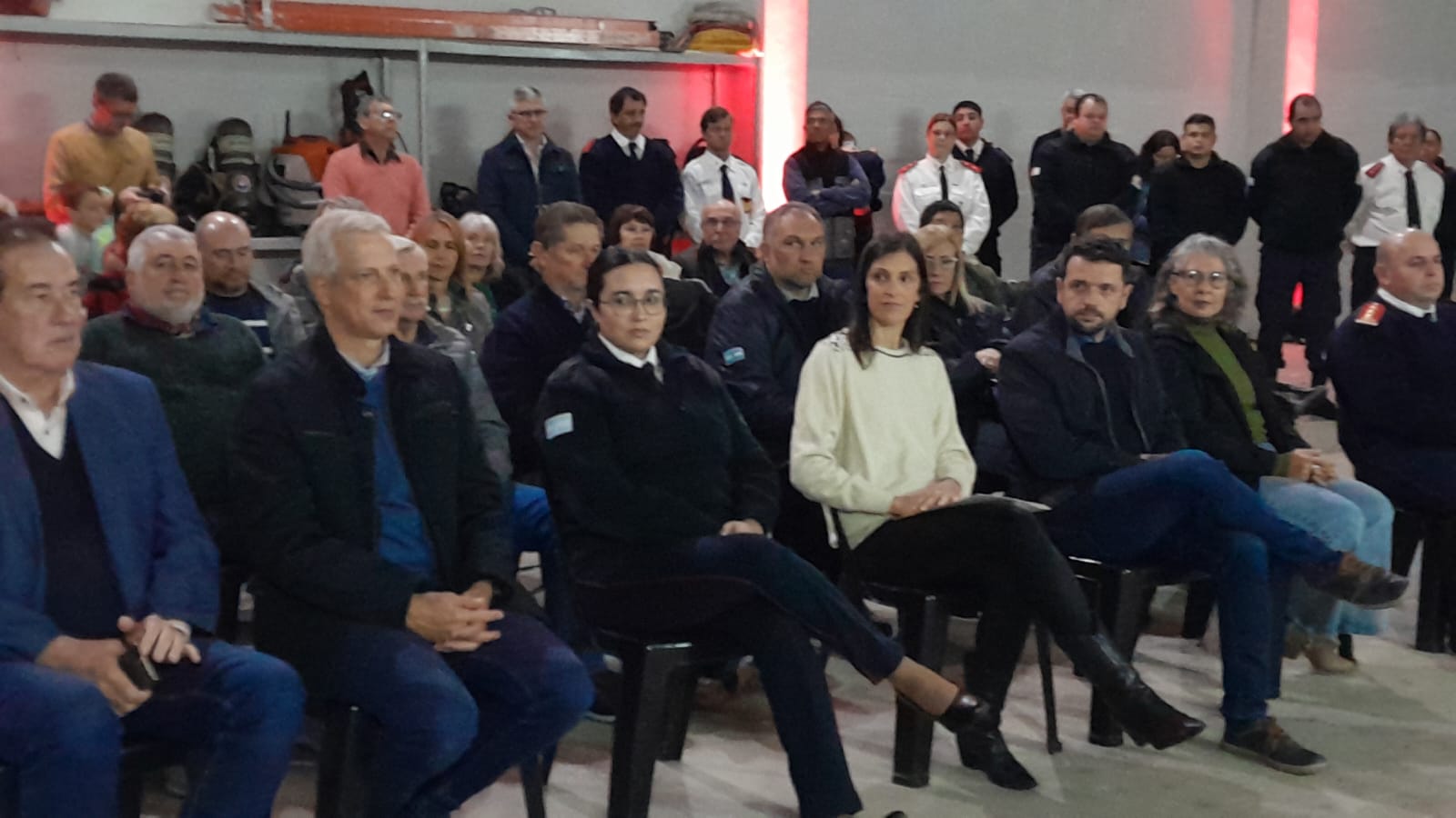 Bomberos Avellaneda inauguró la ampliación de dormitorios y otras dependencias