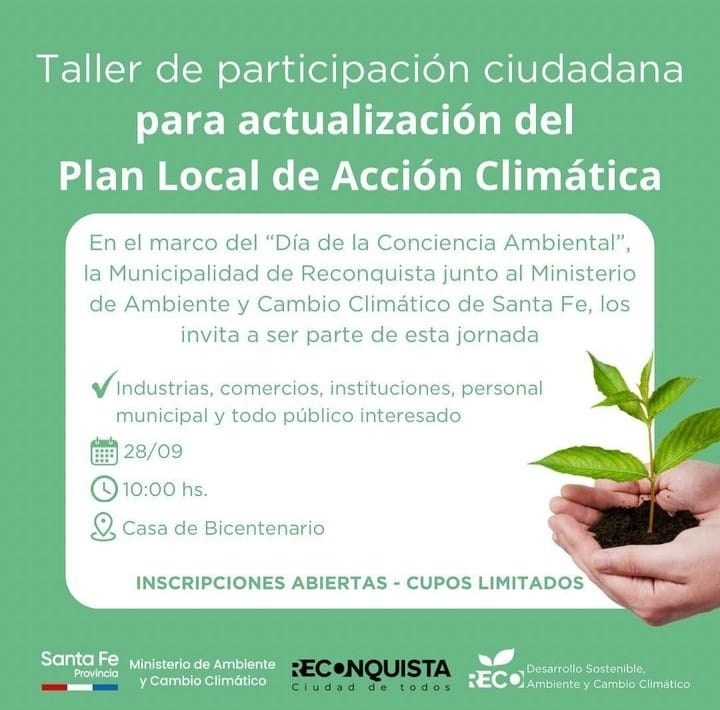 Reconquista: Plan Local de Acción Climática