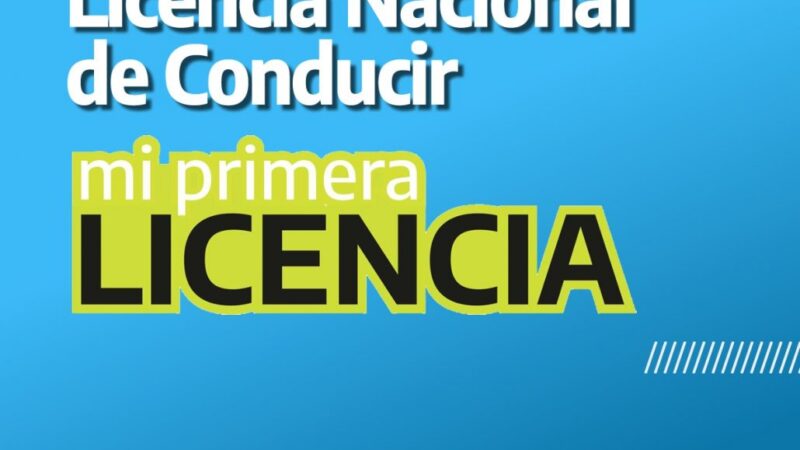 Capacitan para obtener  la primera licencia de conducir en Romang