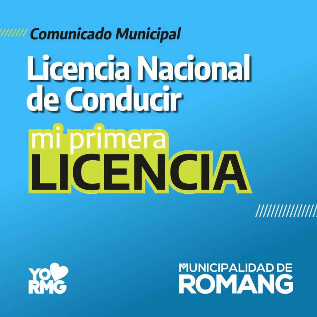 Capacitan para obtener  la primera licencia de conducir en Romang