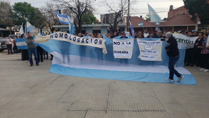 Nueva manifestación de empleados de Vicentín. Seguí las noticias en DMH