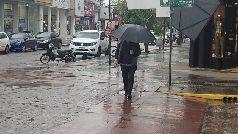 Alerta amarillo para Reconquista, sigue lloviendo en la zona