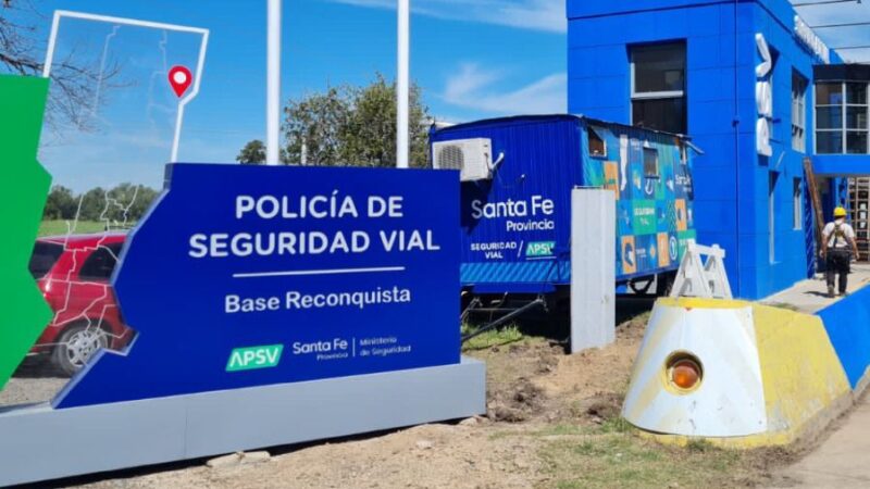 Inauguración de la base Operativa de Seguridad Vial en Reconquista