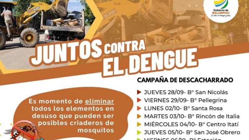 Malabrigo: Realizan descacharrado para prevenir el dengue