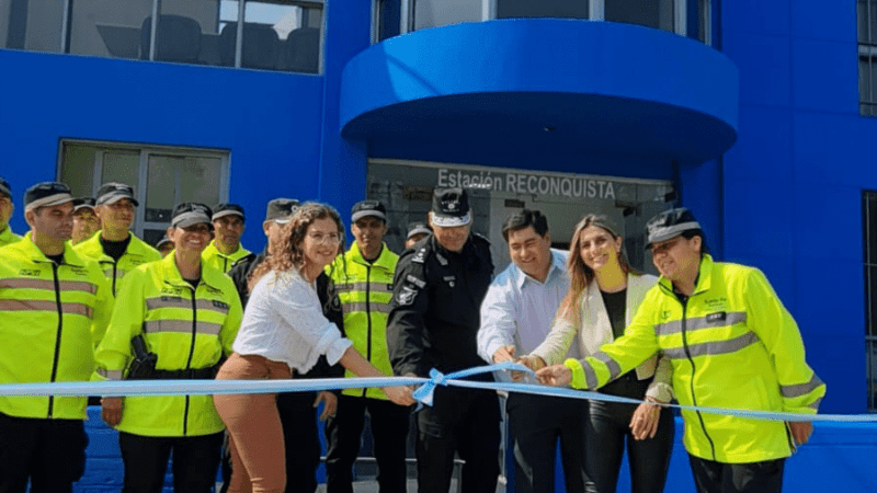Se inauguró de la base operativa de seguridad vial en Reconquista