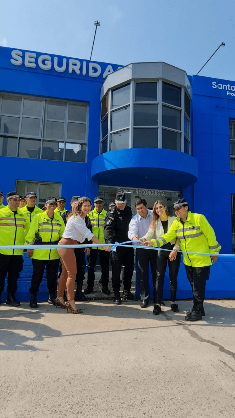Se inauguró de la base operativa de seguridad vial en Reconquista