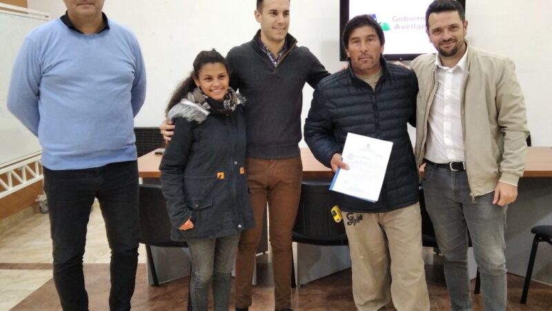 Más trabajo genuino: Una nueva cooperativa de trabajo en Avellaneda