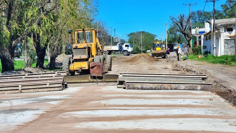 Malabrigo: Avanza la construcción de calle colectora a RN11