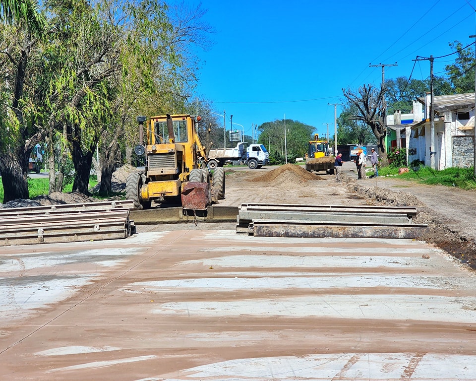 Malabrigo: Avanza la construcción de calle colectora a RN11