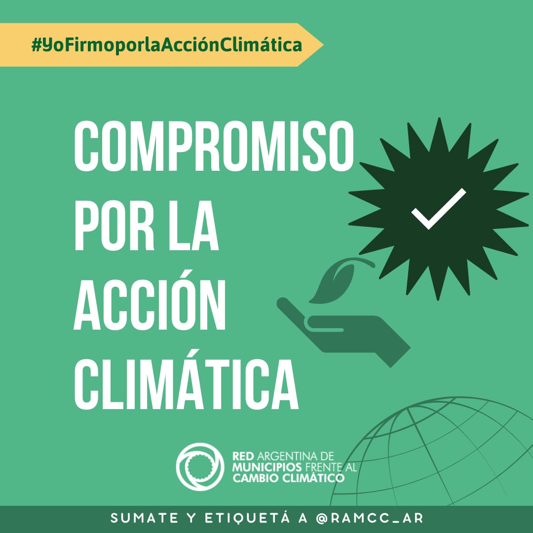 Reconquista, integrante de la Red Argentina de Municipios Frente al Cambio Climático