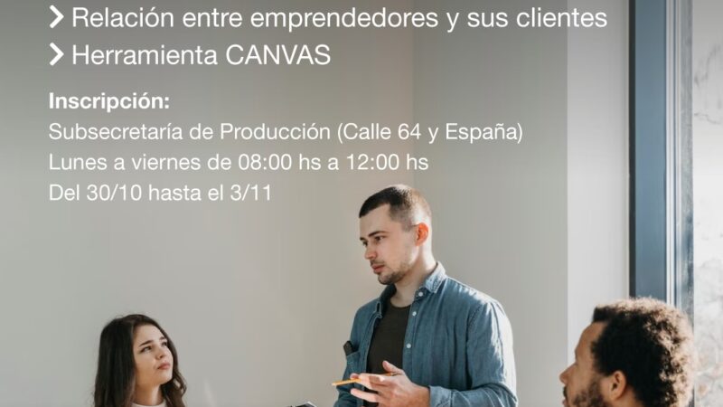 Capacitación: modelo de negocios para emprendedores