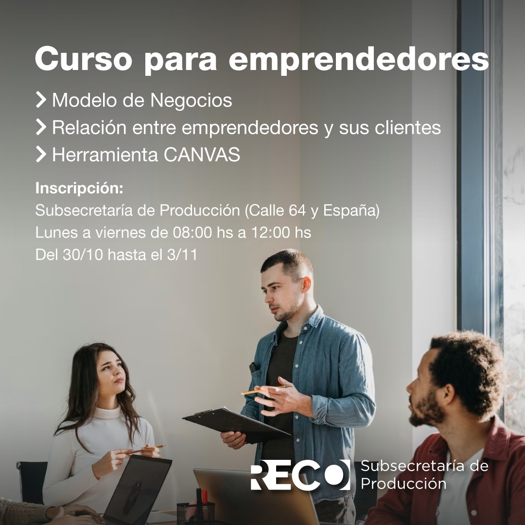 Capacitación: modelo de negocios para emprendedores