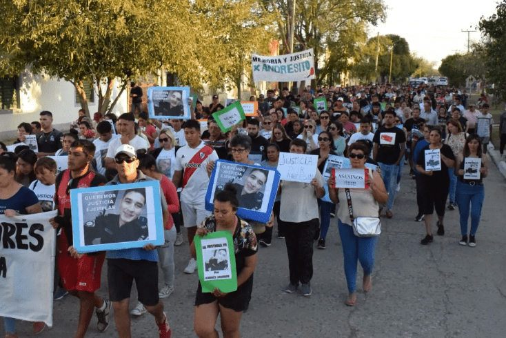 Margarita: Familiares se movilizaron pidiendo Justicia para el policía Aguirre