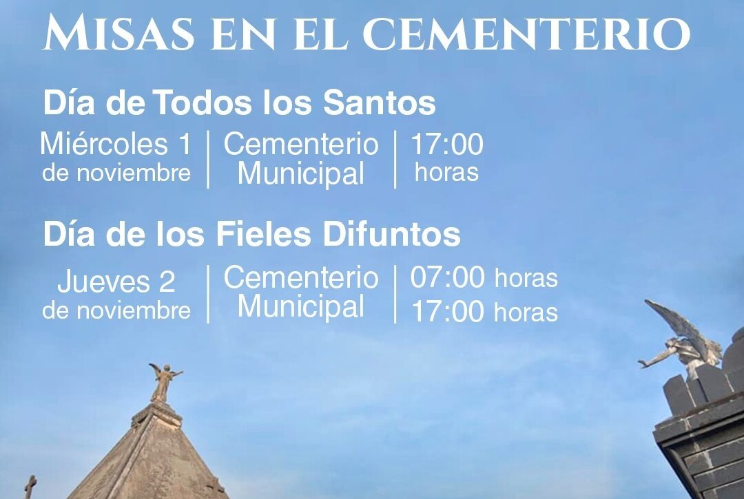 Misas en el Cementerio Municipal de Reconquista