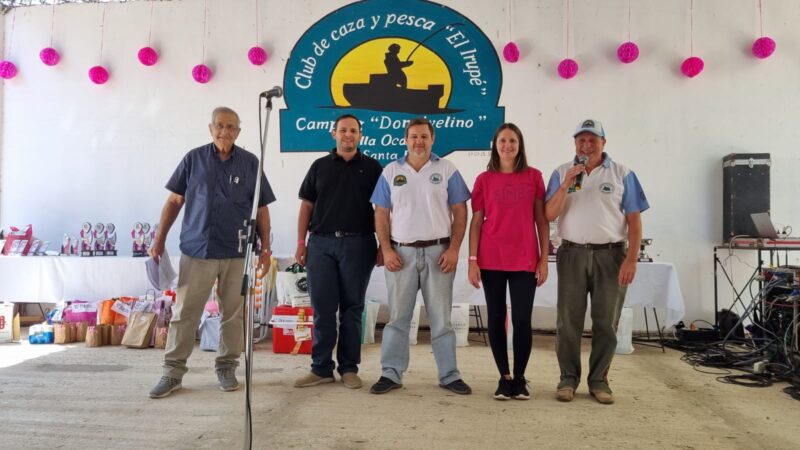 La Diputada Corgniali en la Fiesta provincial de pesca para mujeres