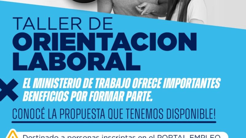 Taller de Orientación Laboral en Avellaneda