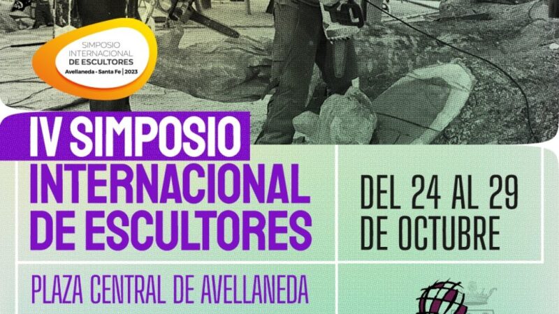 IV Simposio internacional de escultores: Del 24 al 29 de octubre, visitalo en Avellaneda