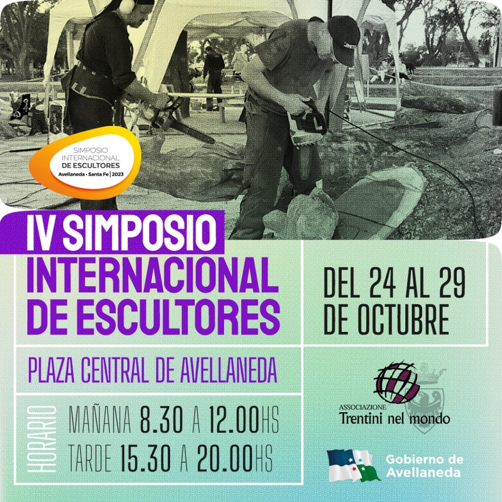 IV Simposio internacional de escultores: Del 24 al 29 de octubre, visitalo en Avellaneda