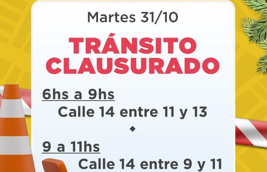 Avellaneda: Este martes, tránsito clausurado en calle 14 ¿Qué zona afecta el corte?