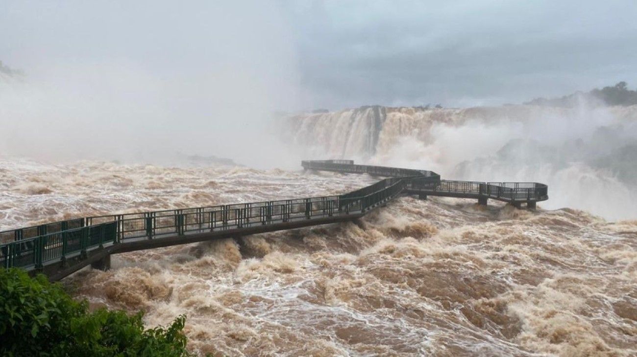 El acceso a las Cataratas del Iguazú continúa cerrado ¿Qué pasará en Santa Fe?