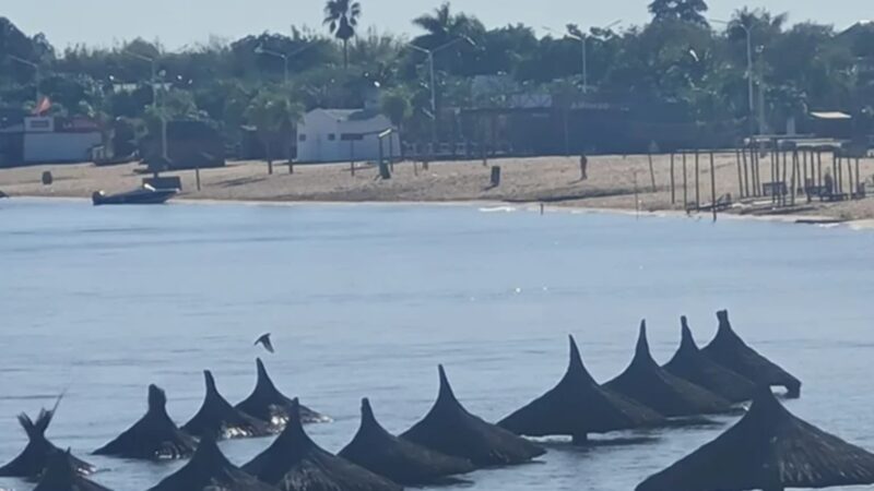 Paso de la Patria se alista para la creciente del río Paraná