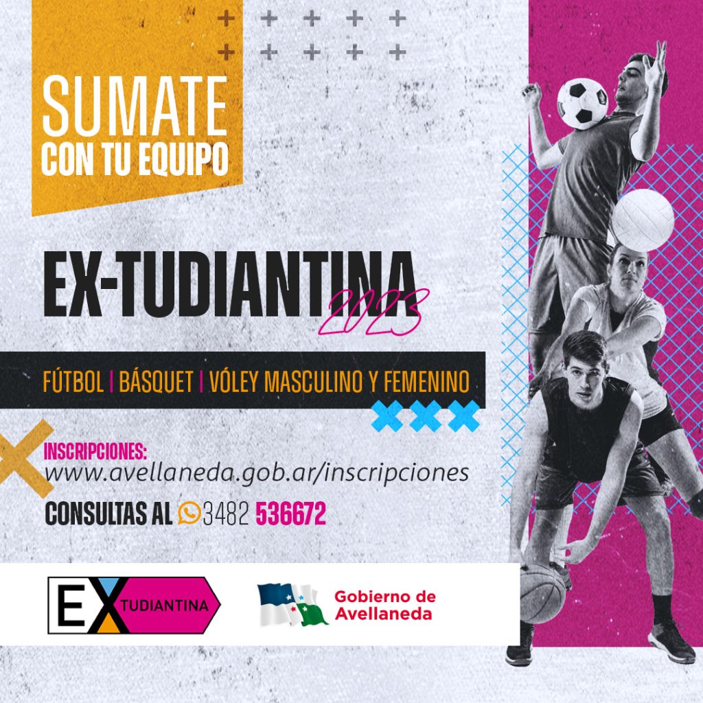 Ex – tudiantina 2023: Inscribite on line con tu equipo
