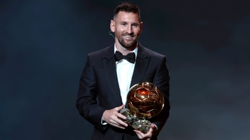 Messi no se baja de la cima: octavo Balón de Oro para el crack rosarino