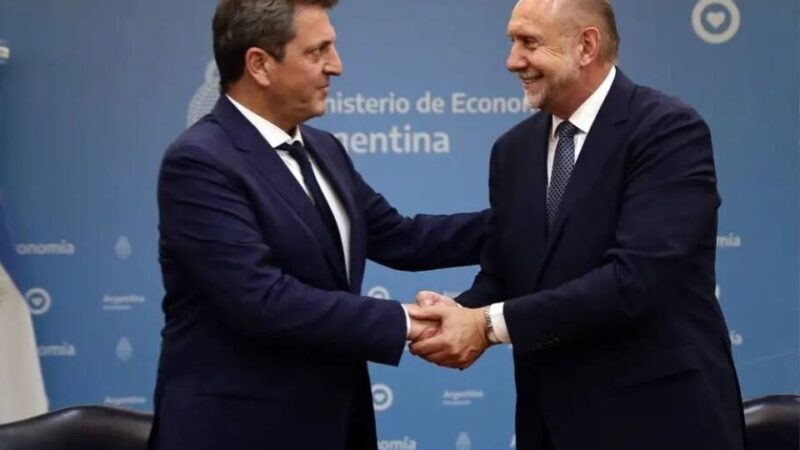 Perotti reiteró su apoyo a Massa: «Tiene capacidad»